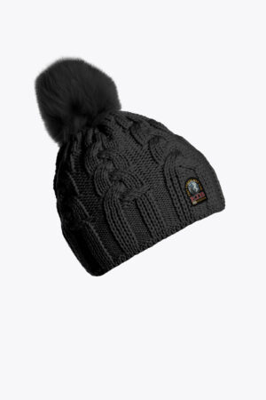 Parajumpers Women Cable hat Black