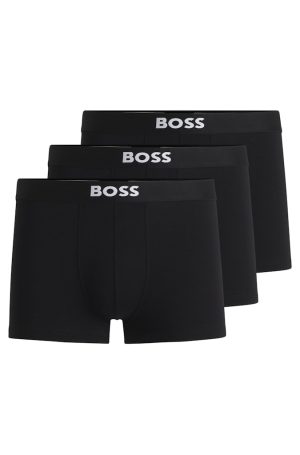 BOSS Boxer Brief 3-Pack musta